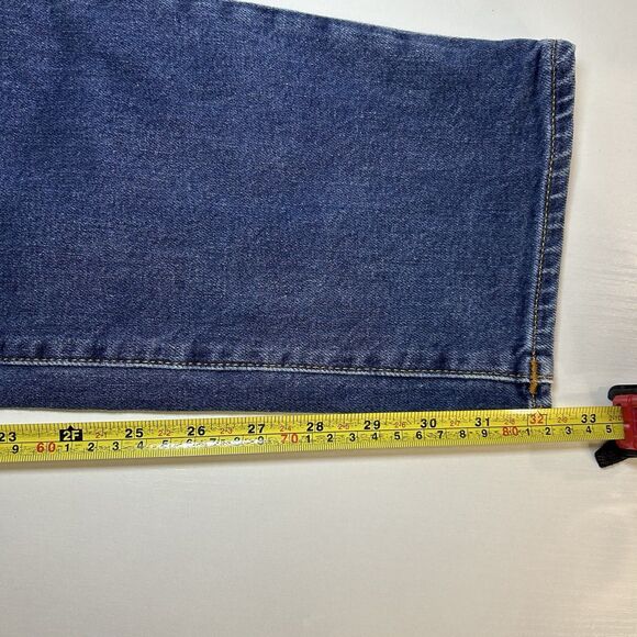 True Religion Ricky Relaxed Straight Denim Jeans Mens Distressed Size 34x32 - Picture 10 of 10